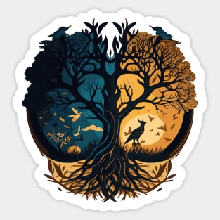 Yggdrasil Sticker